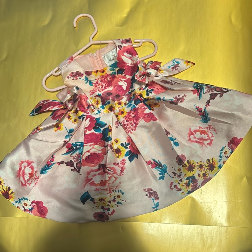 Easter dress 🐣 floral pink 💐✨